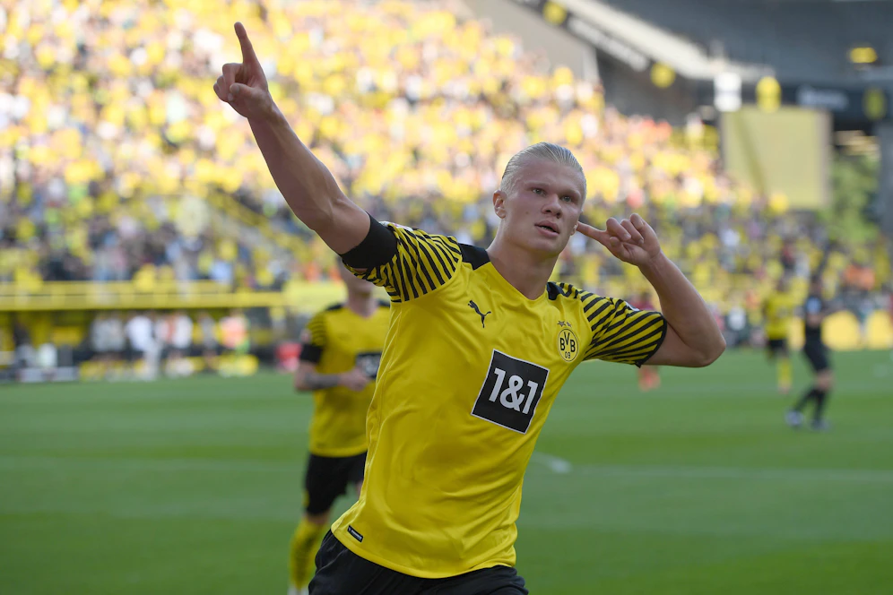 Erling Haaland beim Torjubel