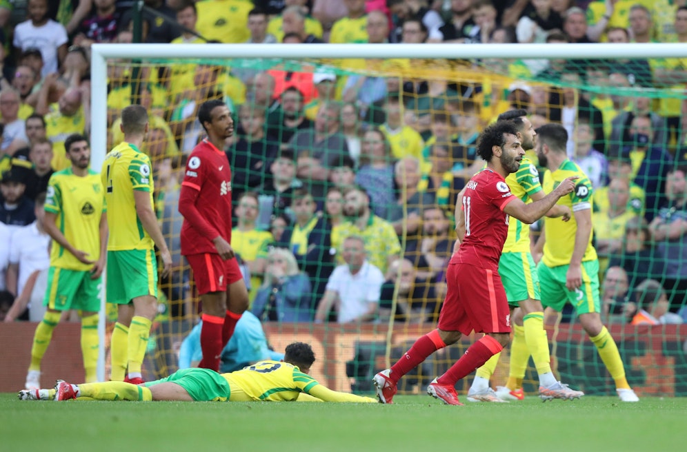 Liverpool fertigt Norwich ab.