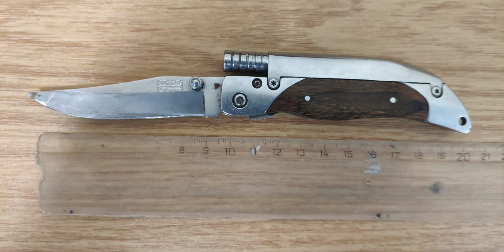 Besagtes Messer, mit welchem der 41-Jährige verletzt wurde