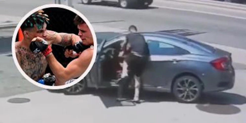 Jordan&nbsp;Williams zerrt den Dieb aus dem Auto.
