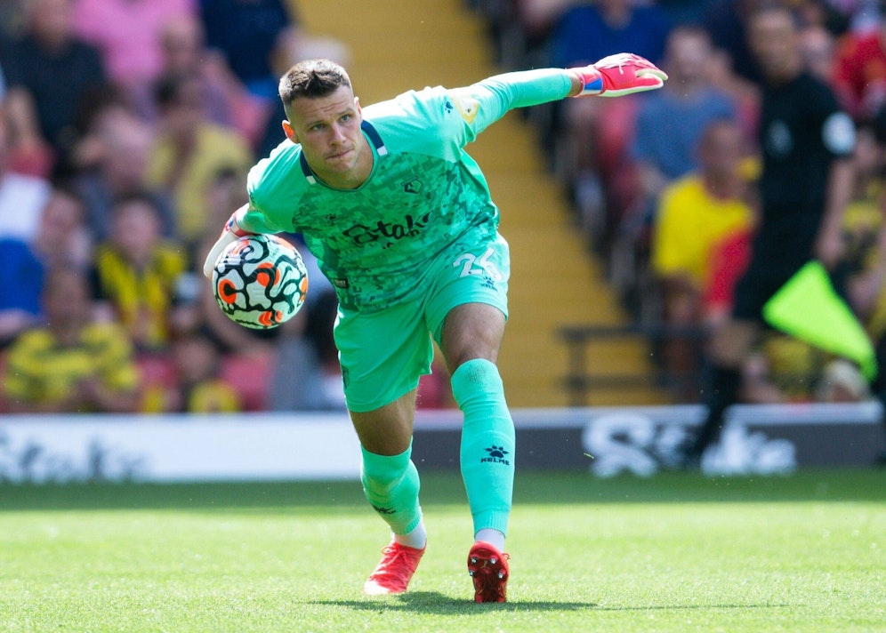 Daniel Bachmann bei seinem Premier-League-Debüt.