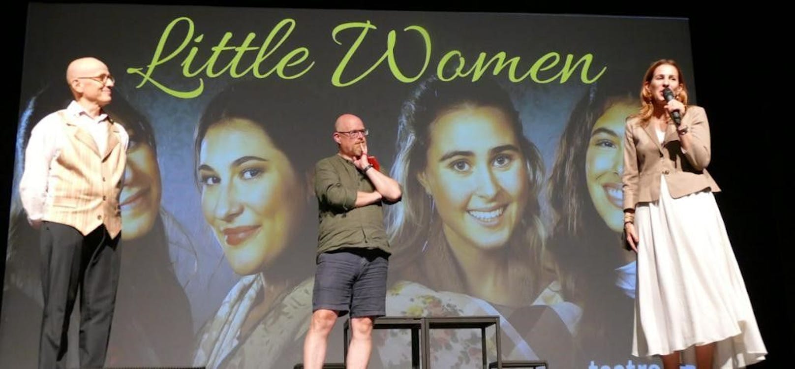 Gute Stimmung bei der Premiere von "Little Women" in Mödling.