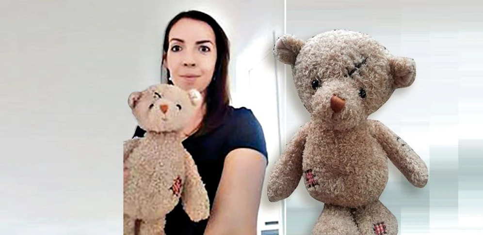 Jenny G. kümmert sich derzeit um den Fund-Teddy. Wer vermisst ihn?