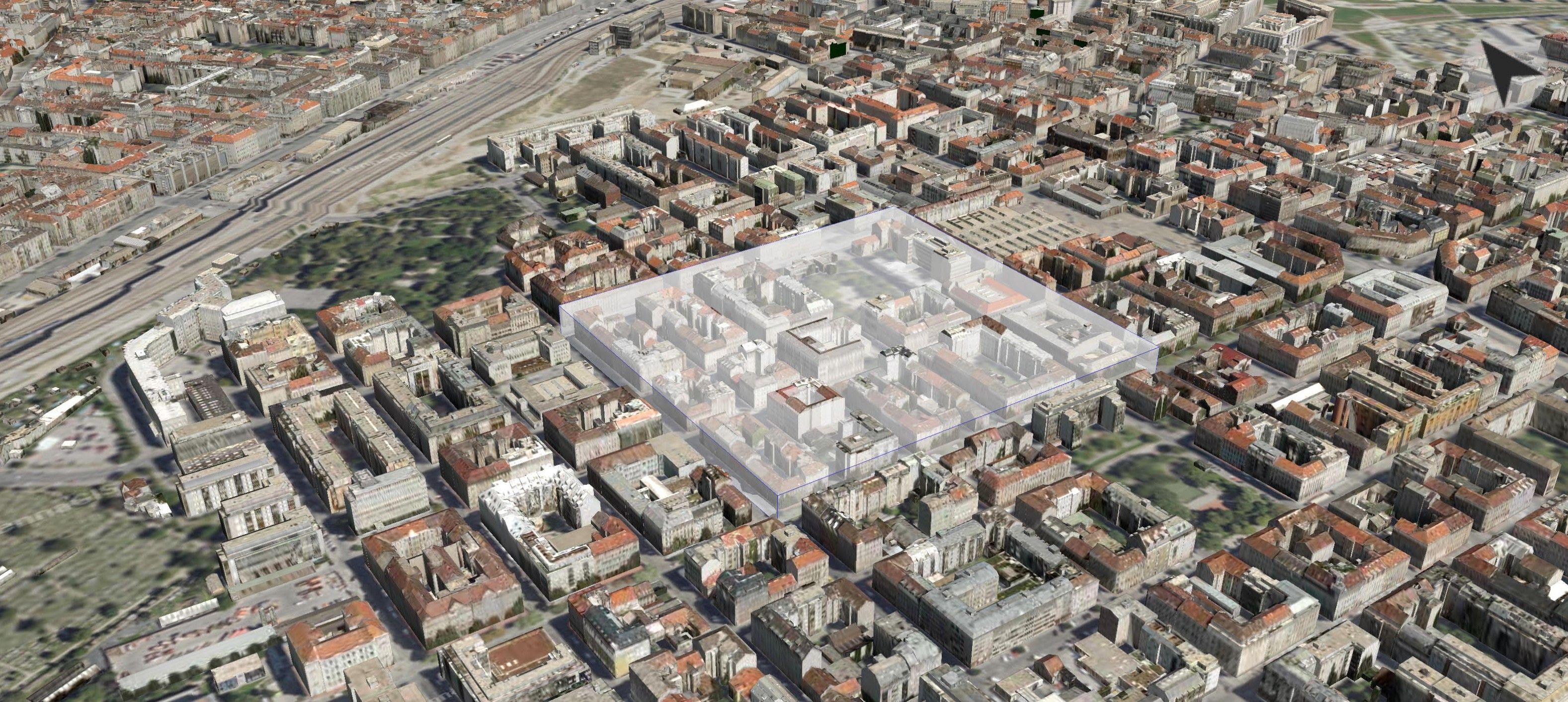 In diesem Bereich entsteht Wiens erstes Supergrätzl.