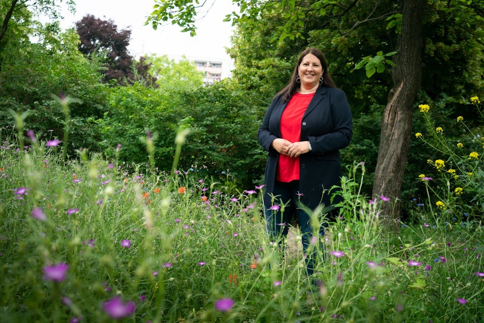 Kathrin Gaál, Vizebürgermeisterin, Frauen- und Wohnbaustadträtin, lädt alle Wiener ein noch schnell bei dem Fotowettbewerb mitzumachen und ein Foto der Grünase daheim hochzuladen.