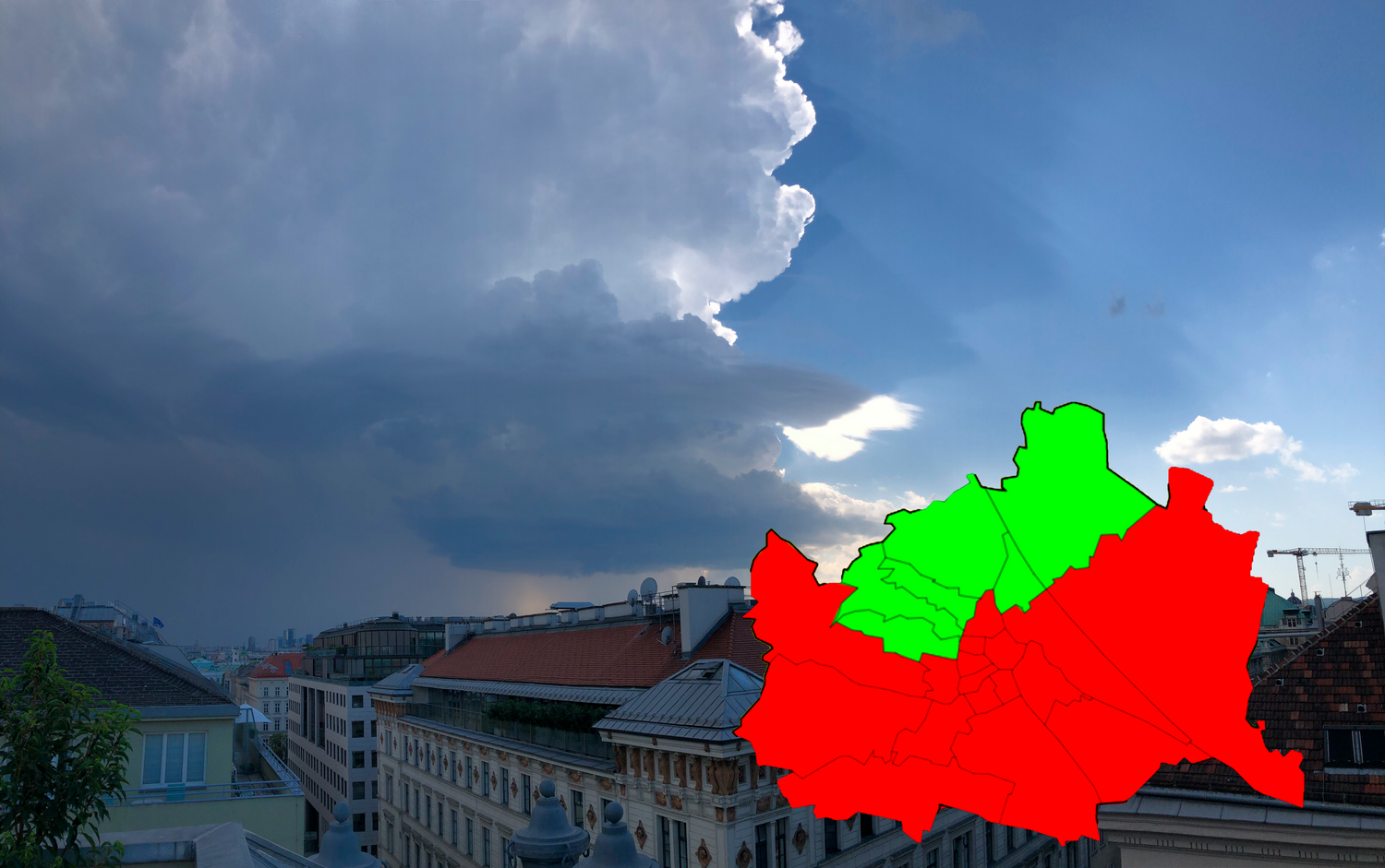 Warnstufe Rot! Hagel-Unwetter Trifft Jetzt Wien – Wetter | Heute.at