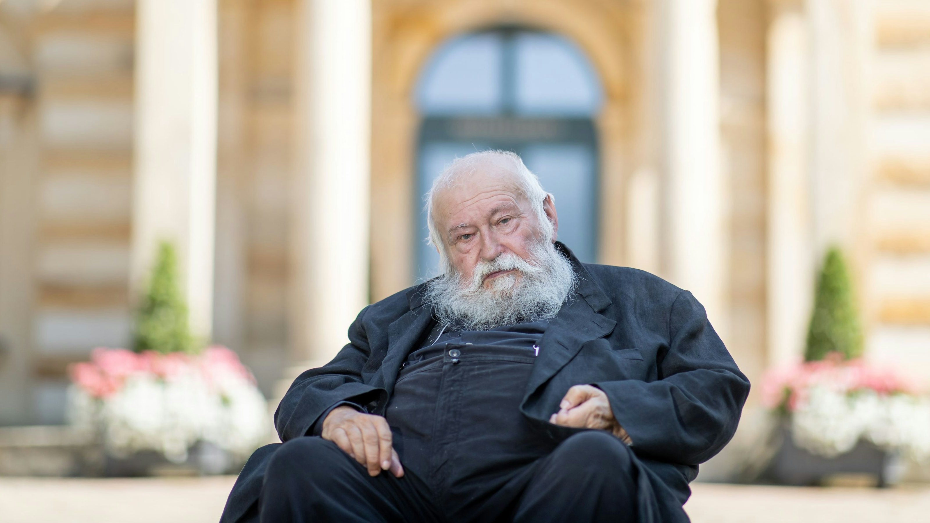 Hermann Nitsch ist umtriebig wie eh und je.