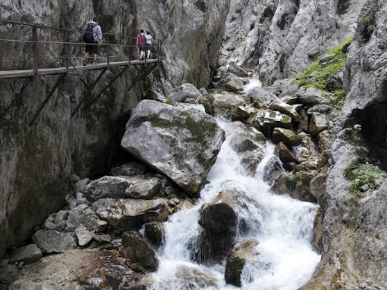 Im Bild: Höllentalklamm