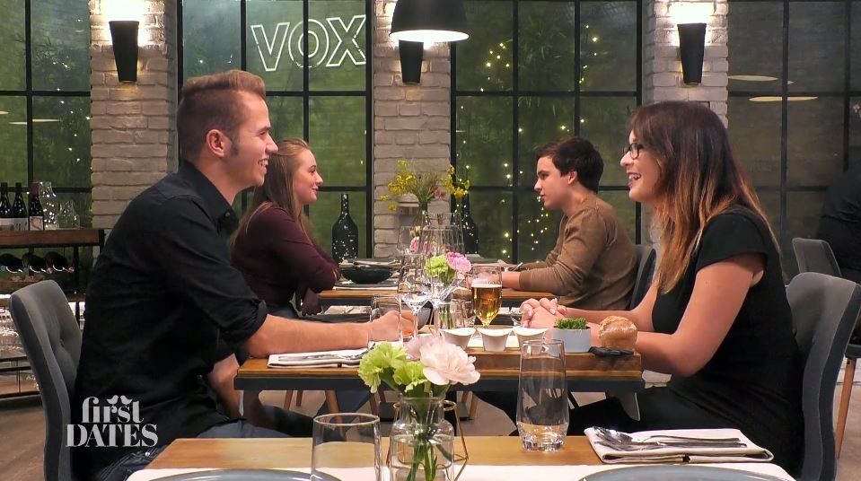 Hier buhlt Nic bei "First Dates" noch um Beatrice.