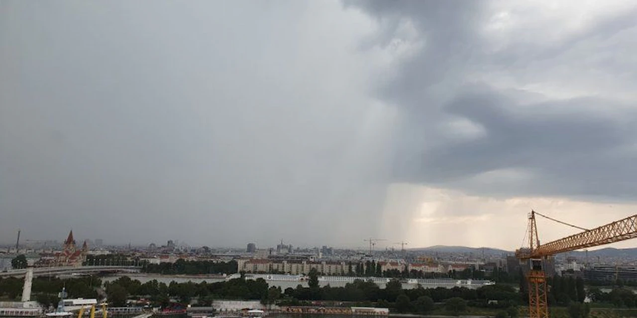 Gewitter im Anmarsch – Warnstufe Rot nun auch in Wien - Vimarsana News
