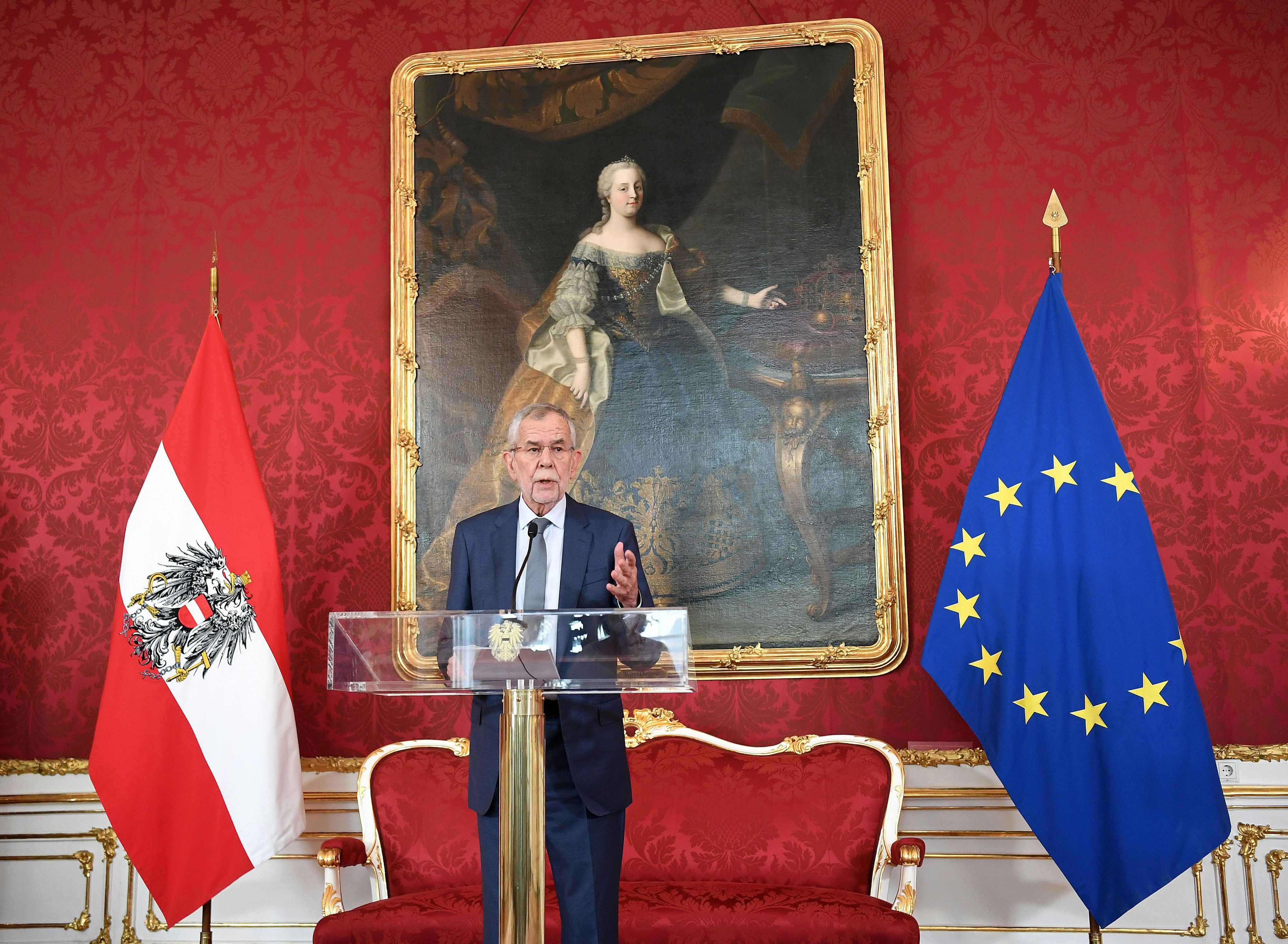 Bundespräsident Alexander Van der Bellen wandte sich mit einem Statement zu Afghanistan an die Öffentlichkeit. Symbolfoto