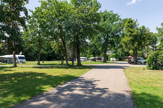 Am "Campingplatz Süd" in Liesing geht mit Mitte September die letzte Saison zu Ende. Bis zum Frühsommer 2022 soll das Areal zum öffentlichen Park werden.