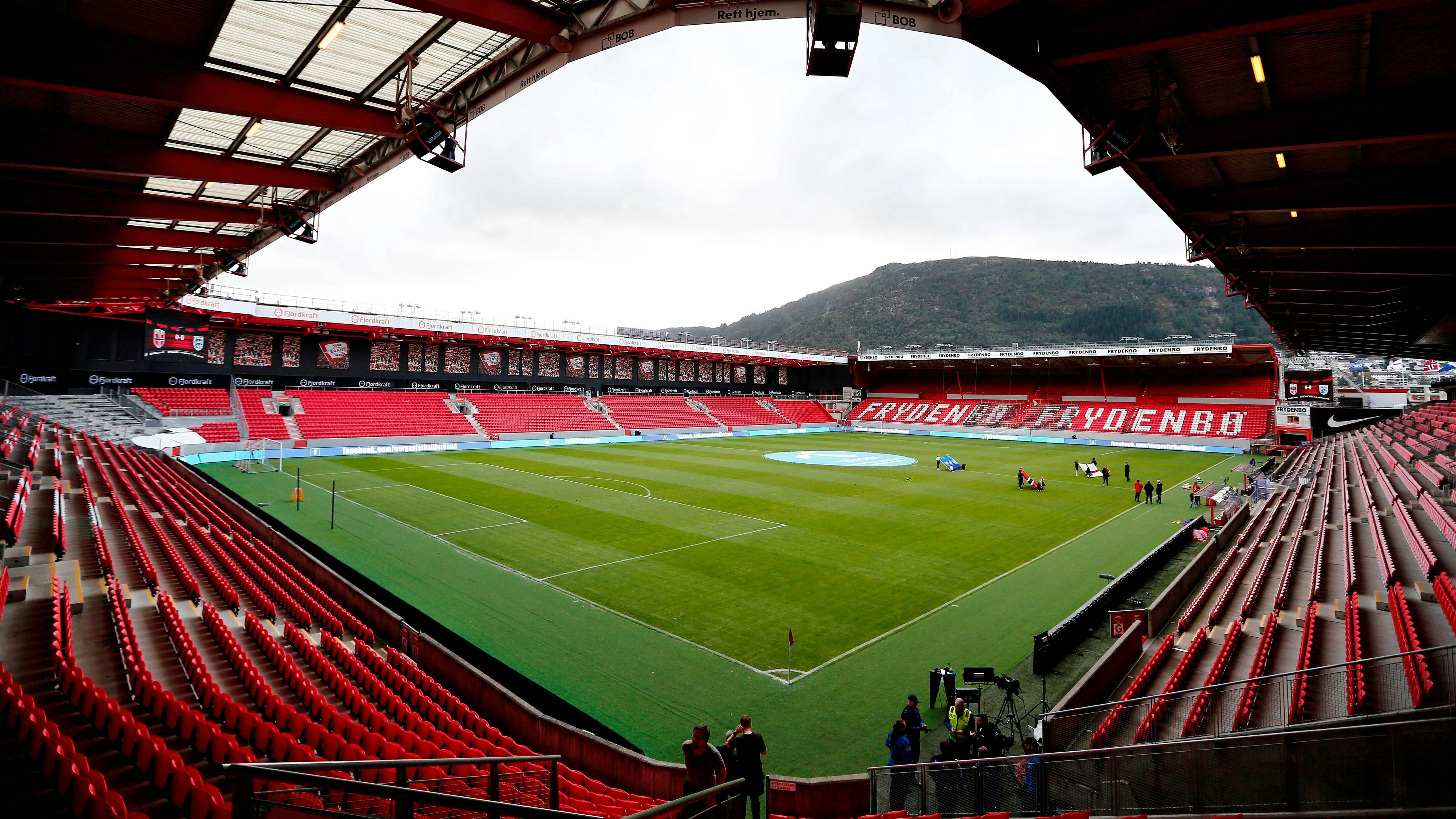Im Bergen-Stadion wird nicht nur Fußball gespielt.