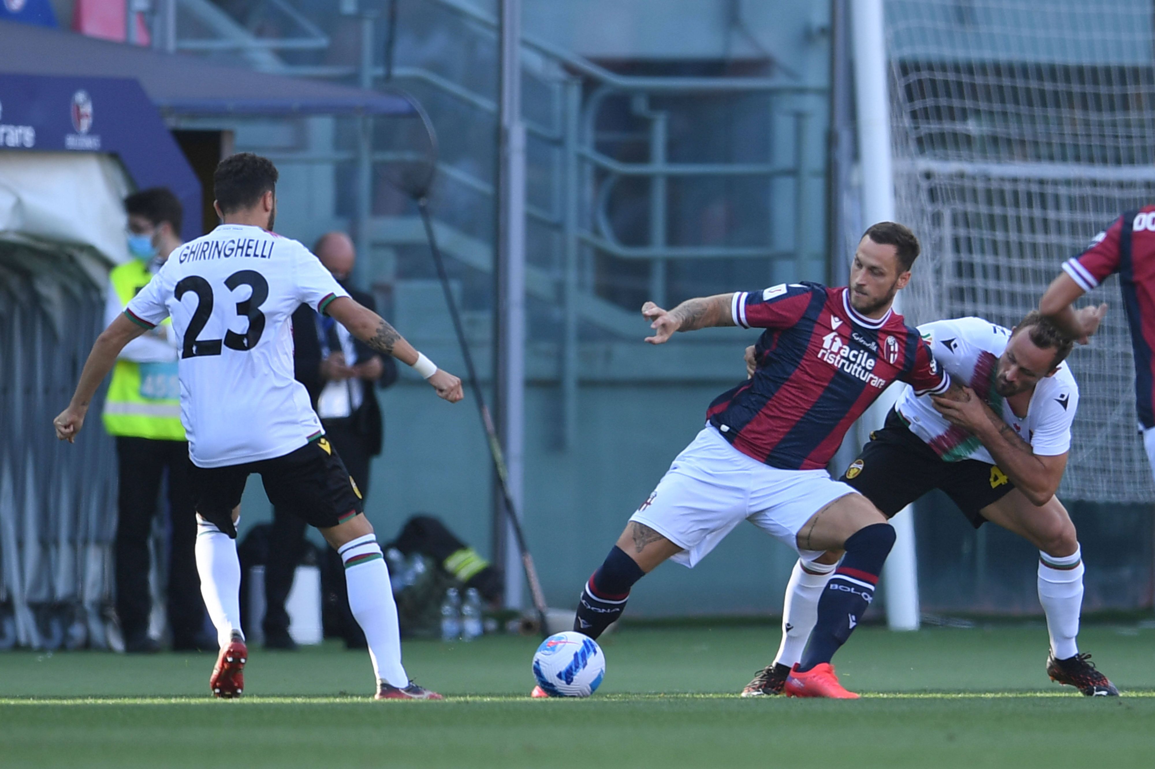 Marko Arnautovic traf beim Bologna-Debüt.