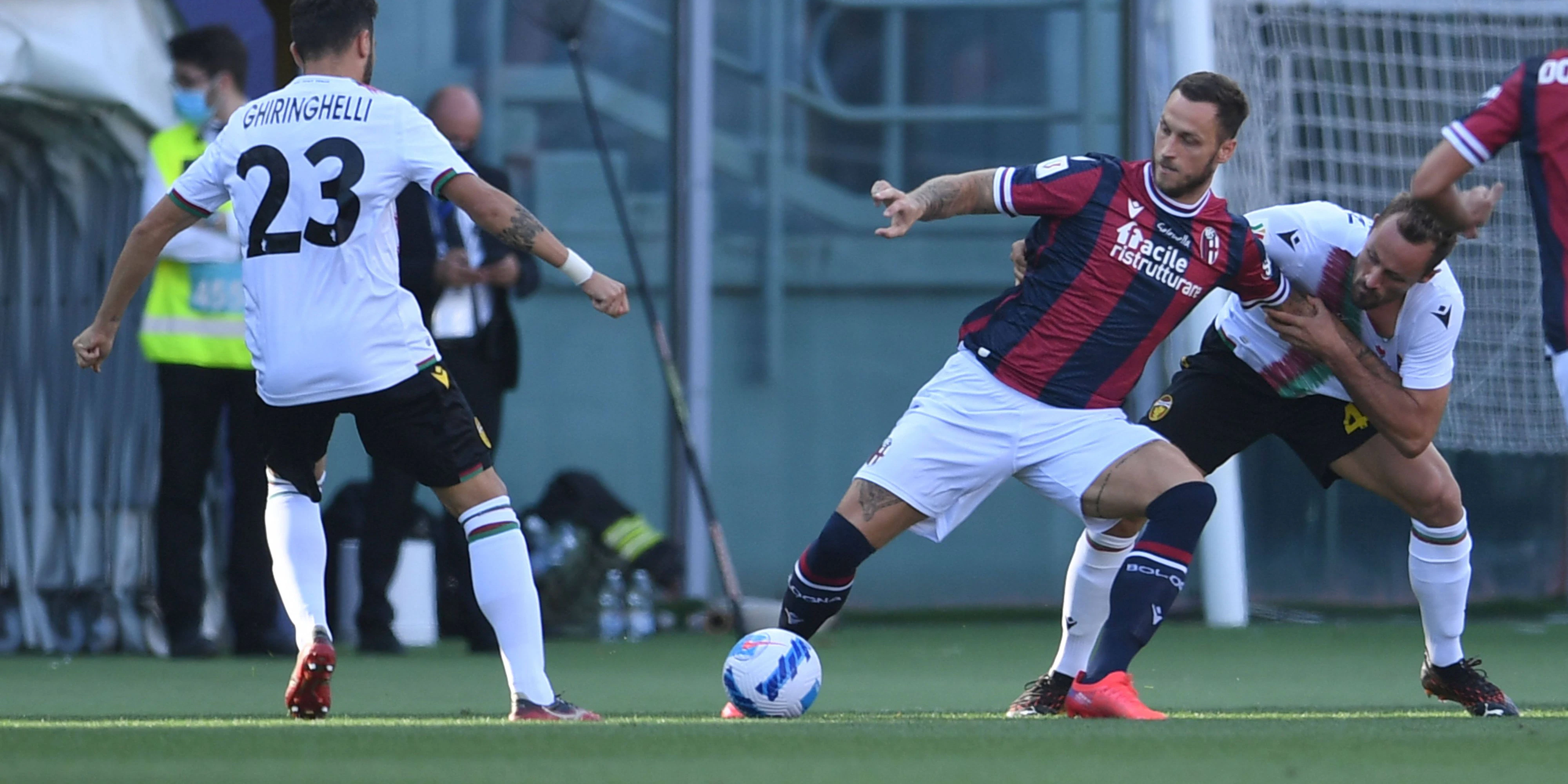 Marko Arnautovic traf beim Bologna-Debüt.
