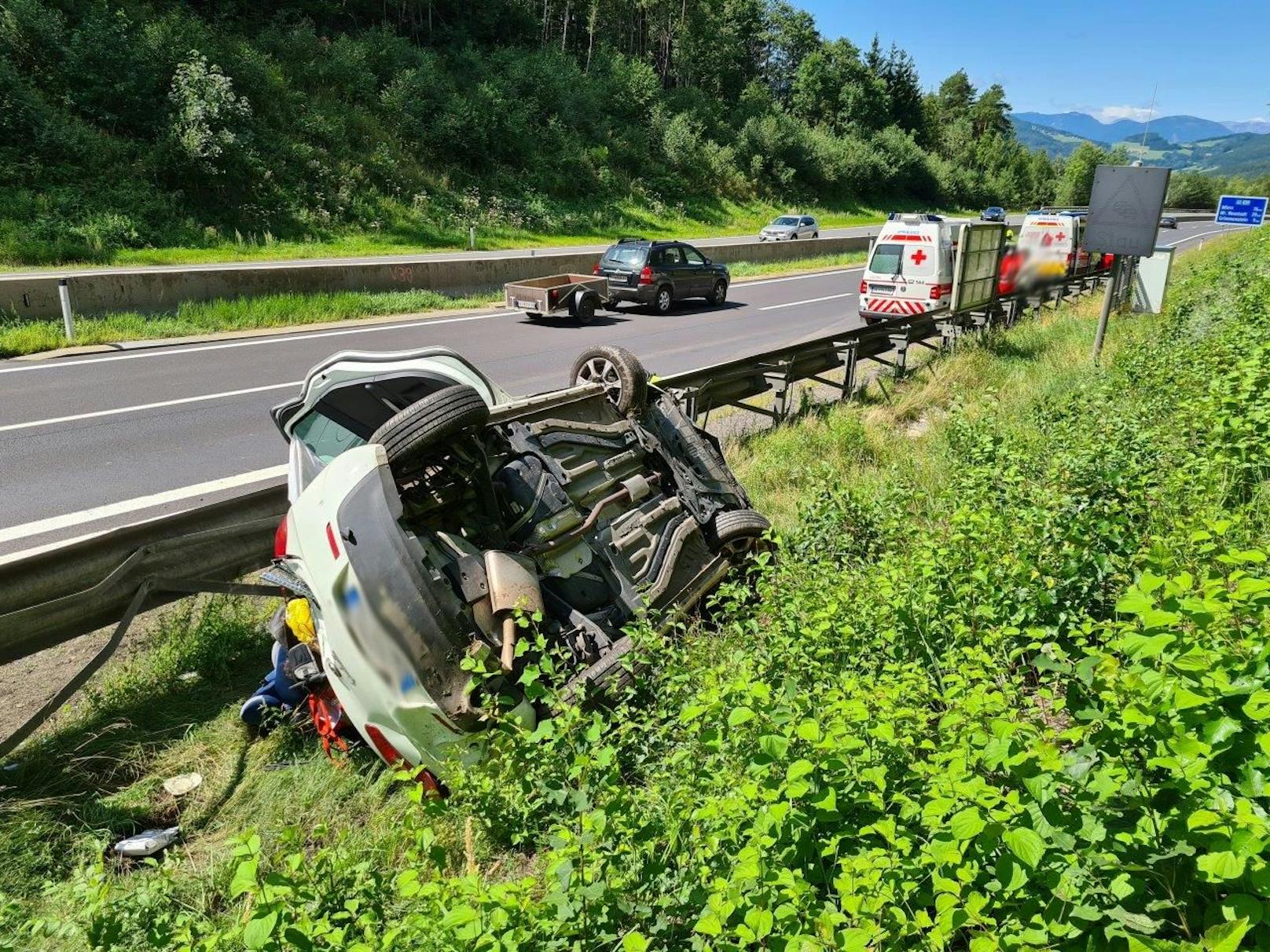 Bilder vom schweren Unfall auf der A2.