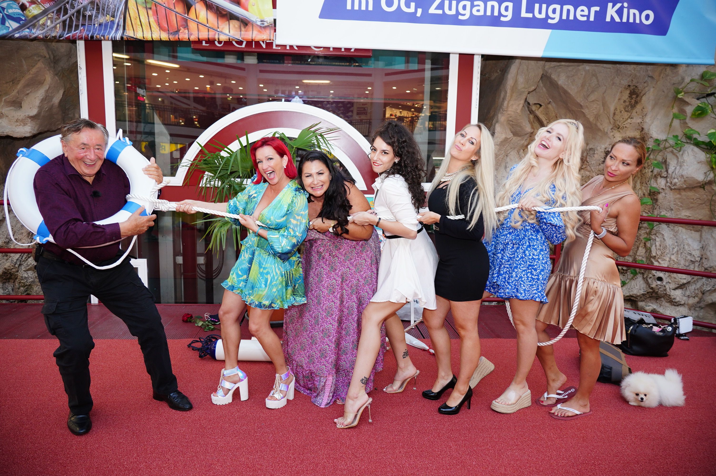 Richard Lugner sticht mit drei dieser Damen in See