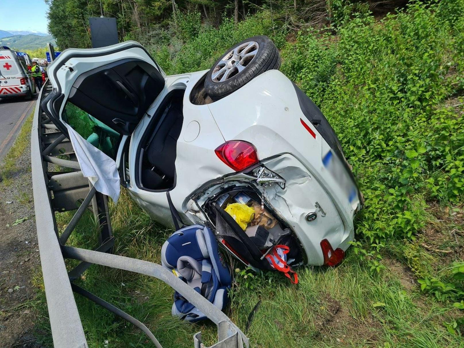 Bilder vom schweren Unfall auf der A2.