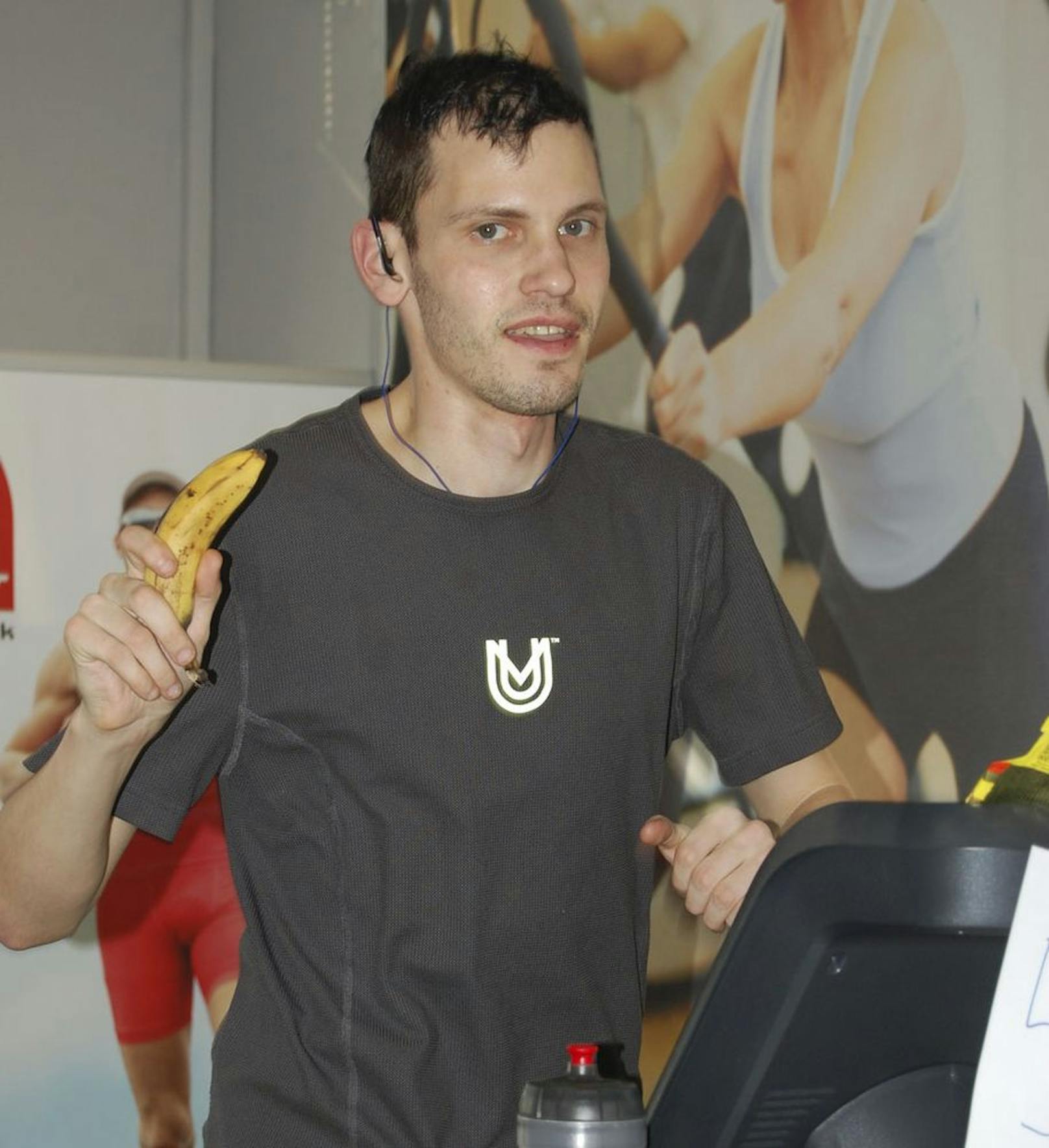 Rainer Predl will 30 Tage am Laufband laufen.