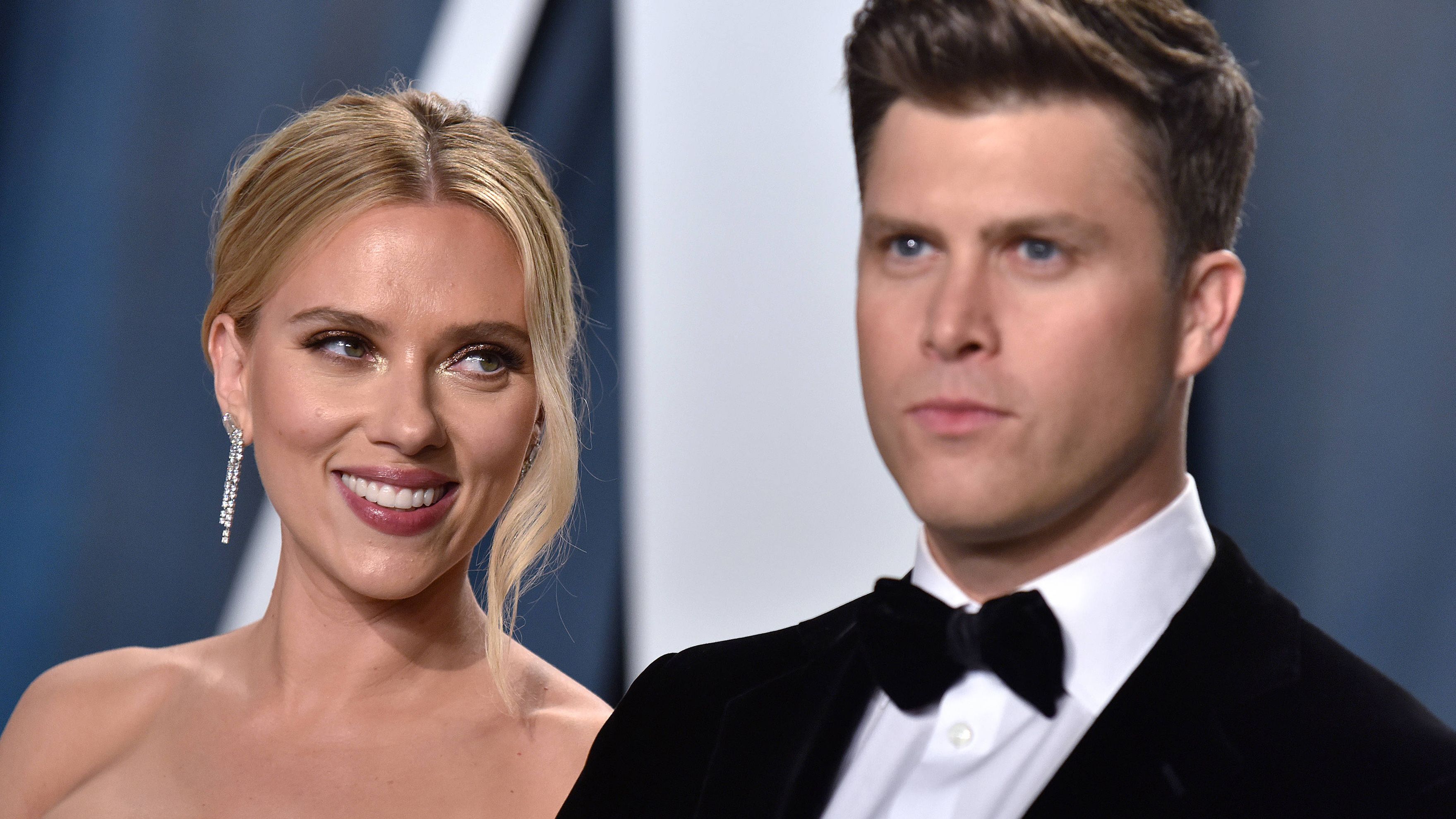 Scarlett Johansson und Colin Jost