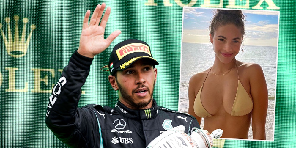 Lewis Hamilton und Camila Kendra.