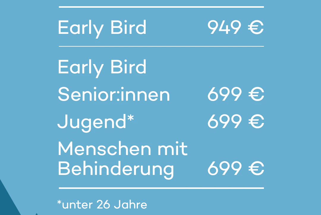 Das sind die Preise des Klimatickets.