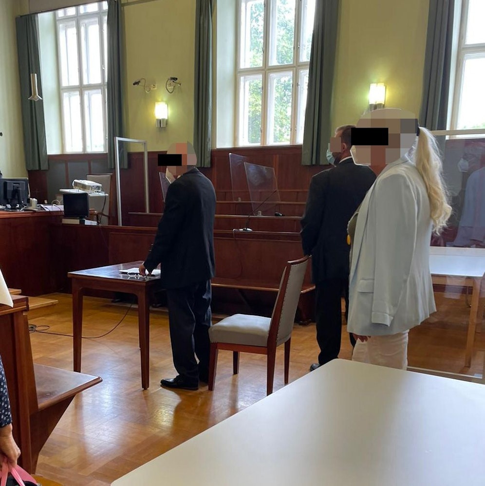 Die beiden Angeklagten 