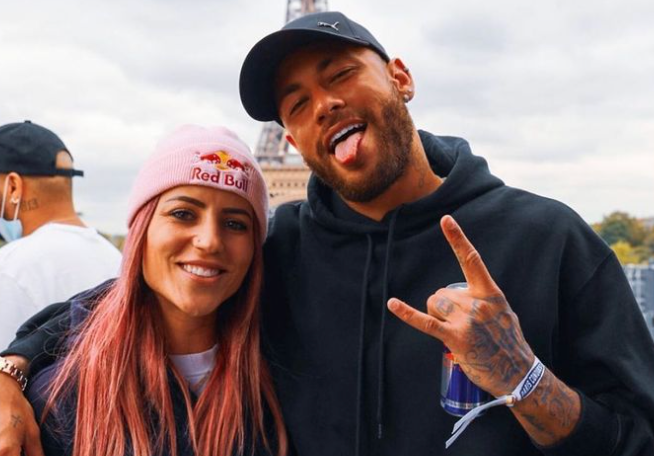 Leticia Bufoni und Neymar Jr.