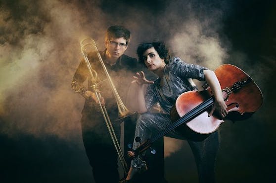 Sinfonia de Carnaval: Posaunist Alois Eberl und Cellistin Anna Lang