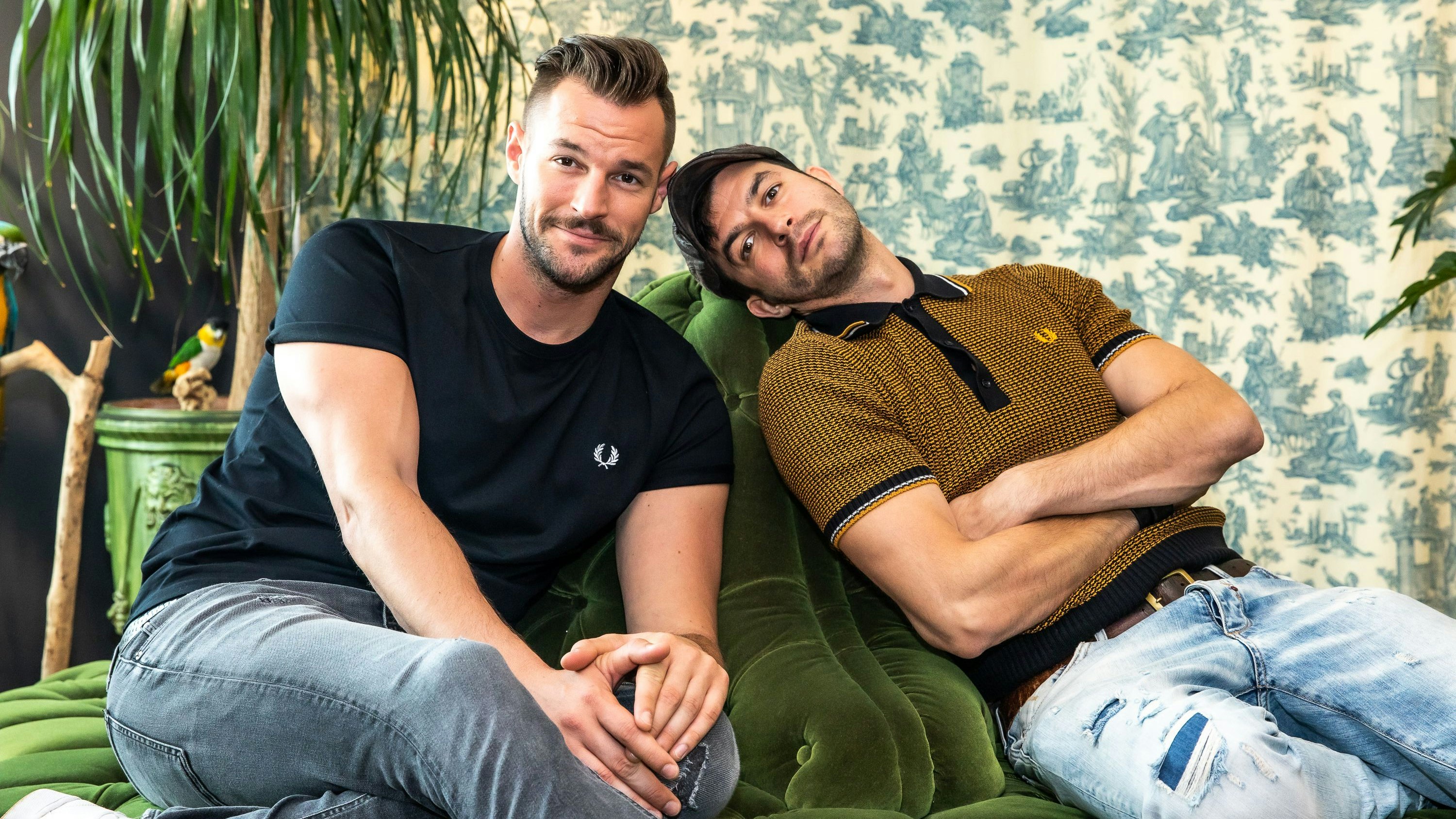 Paul Pizzera und Otto Jaus im Hotel Grand Ferdinand 