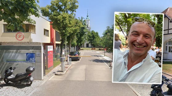 Orthopädisches Spital Speising in Wien-Hietzing; Peter H. (rechts im Bild) - der Sohn der betroffenen Frau.