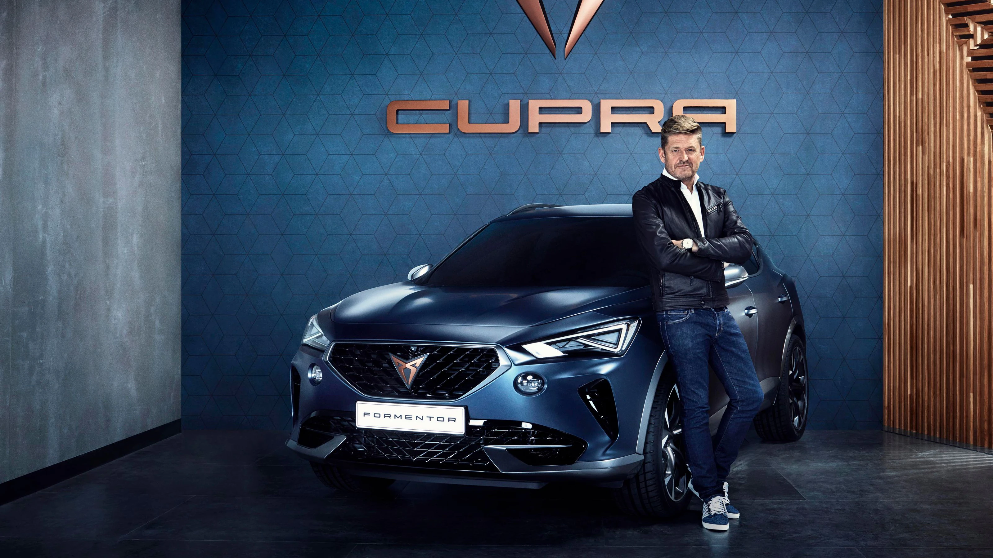 Wayne Griffiths mit einem Cupra Formentor