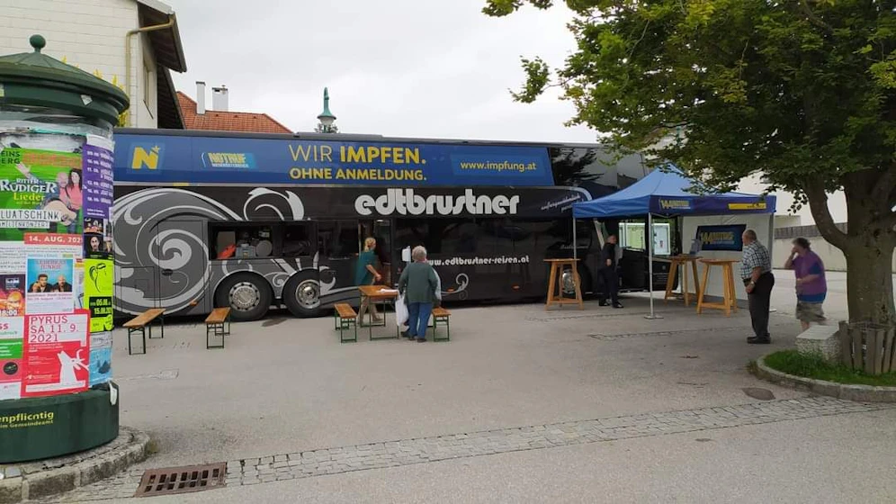 In Mank steht heute der Impfbus von 10 bis 13 Uhr.