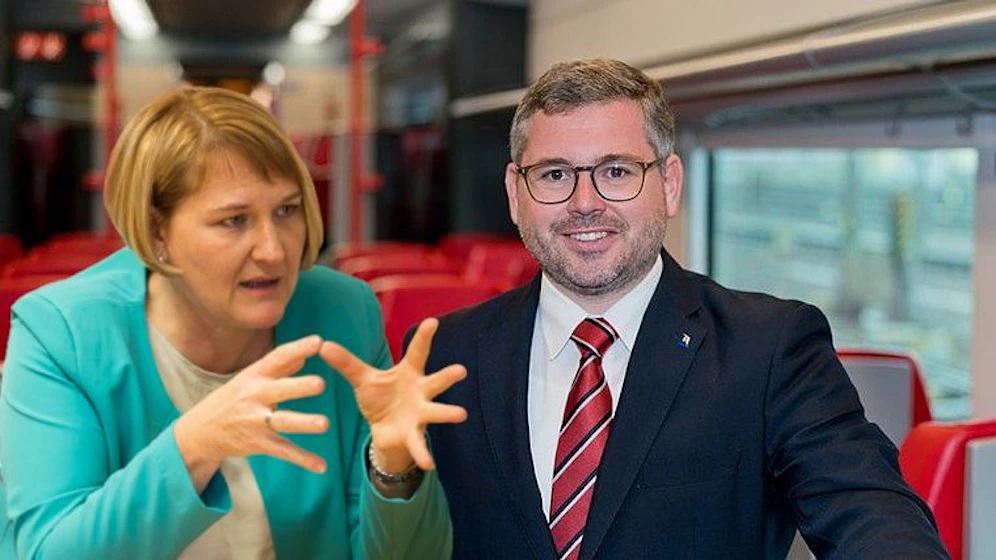 Krismer (li.) nimmt Schleritzko in die Pflicht.