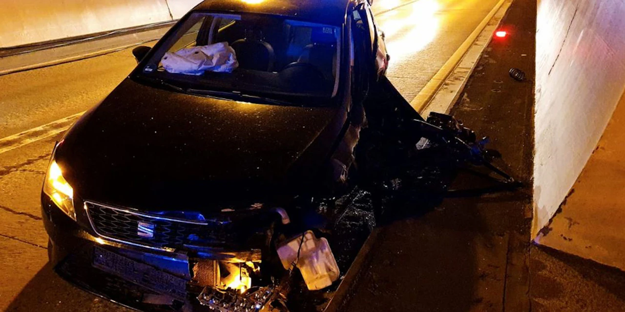 Auto-Crash in Tiroler Tunnel sorgt für Totalsperre - Vimarsana News