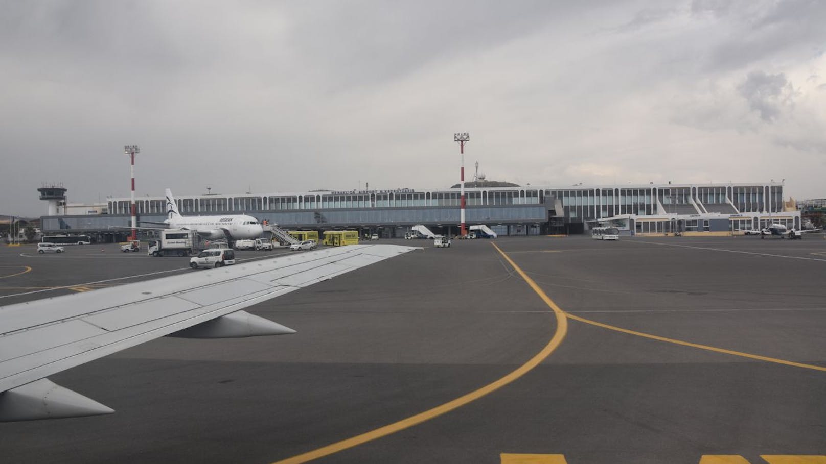 Der Vorfall ereignete sich auf dem Airport in Heraklion.