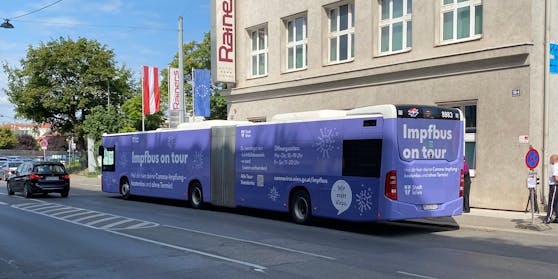 Ein Impfbus der Stadt Wien (Symbolbild)