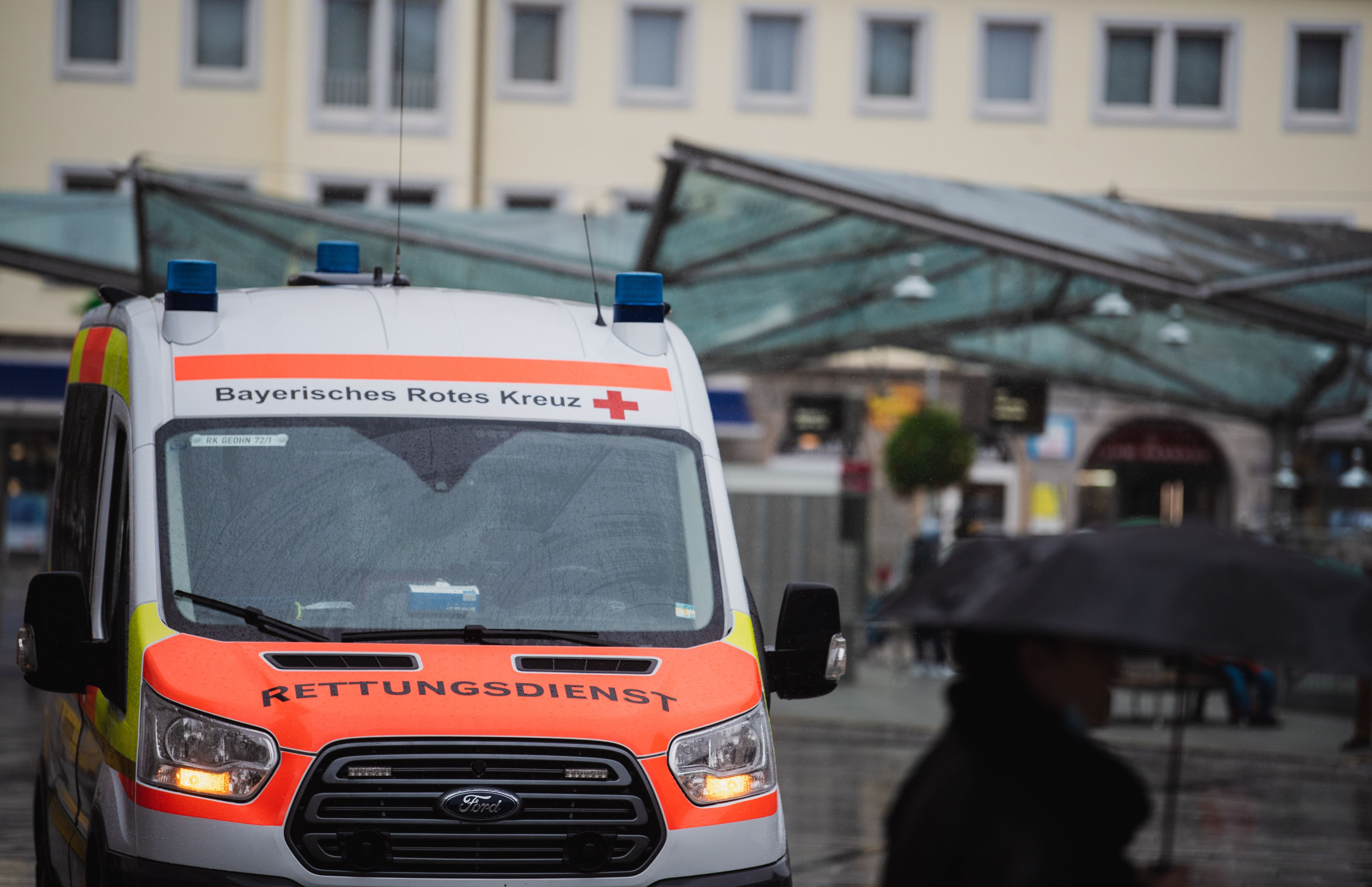 Der Rettungsdienst des Bayrischen Roten Kreuzes konnte nichts mehr für ihn tun.