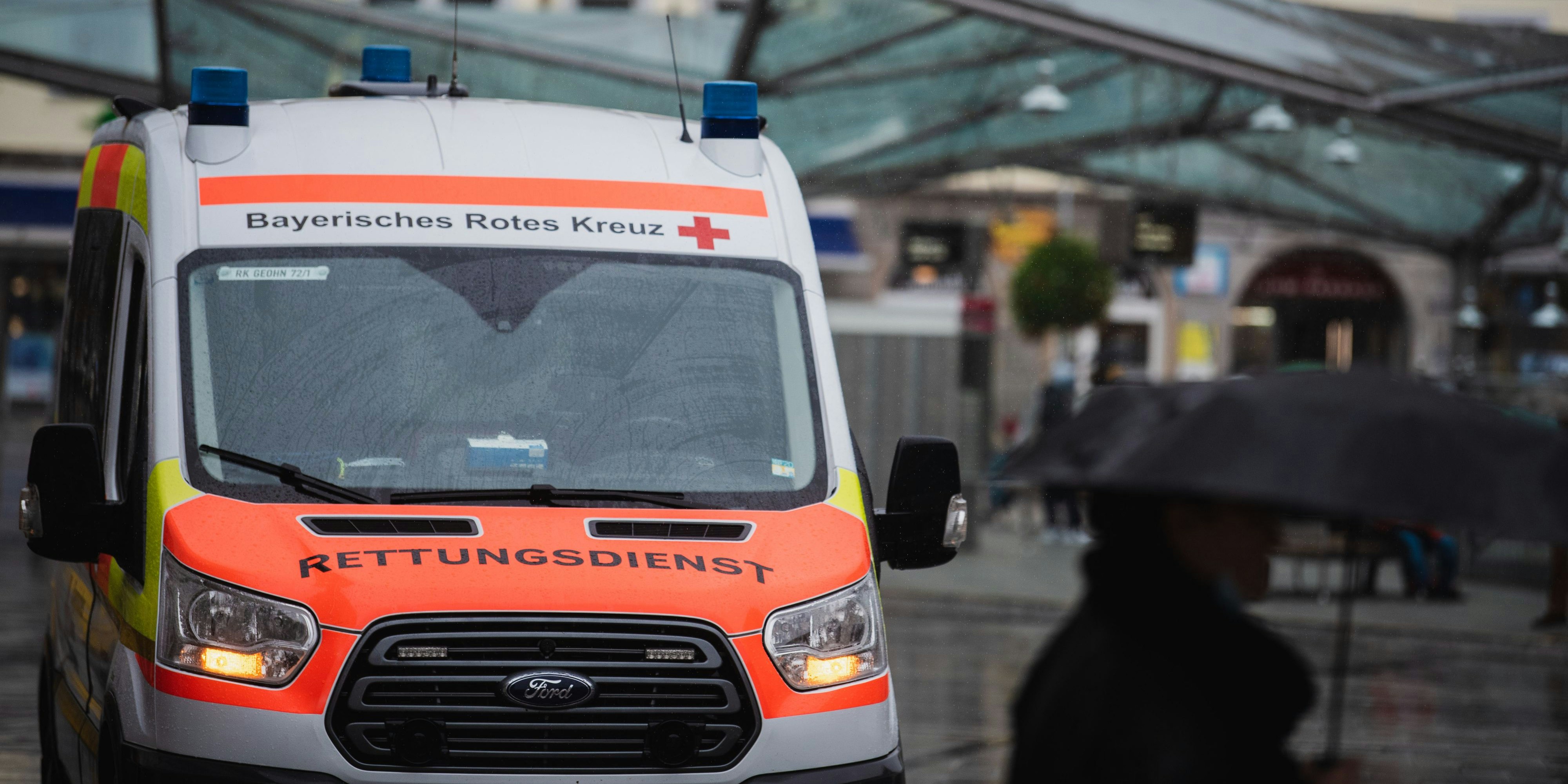 Der Rettungsdienst des Bayrischen Roten Kreuzes konnte nichts mehr für ihn tun.