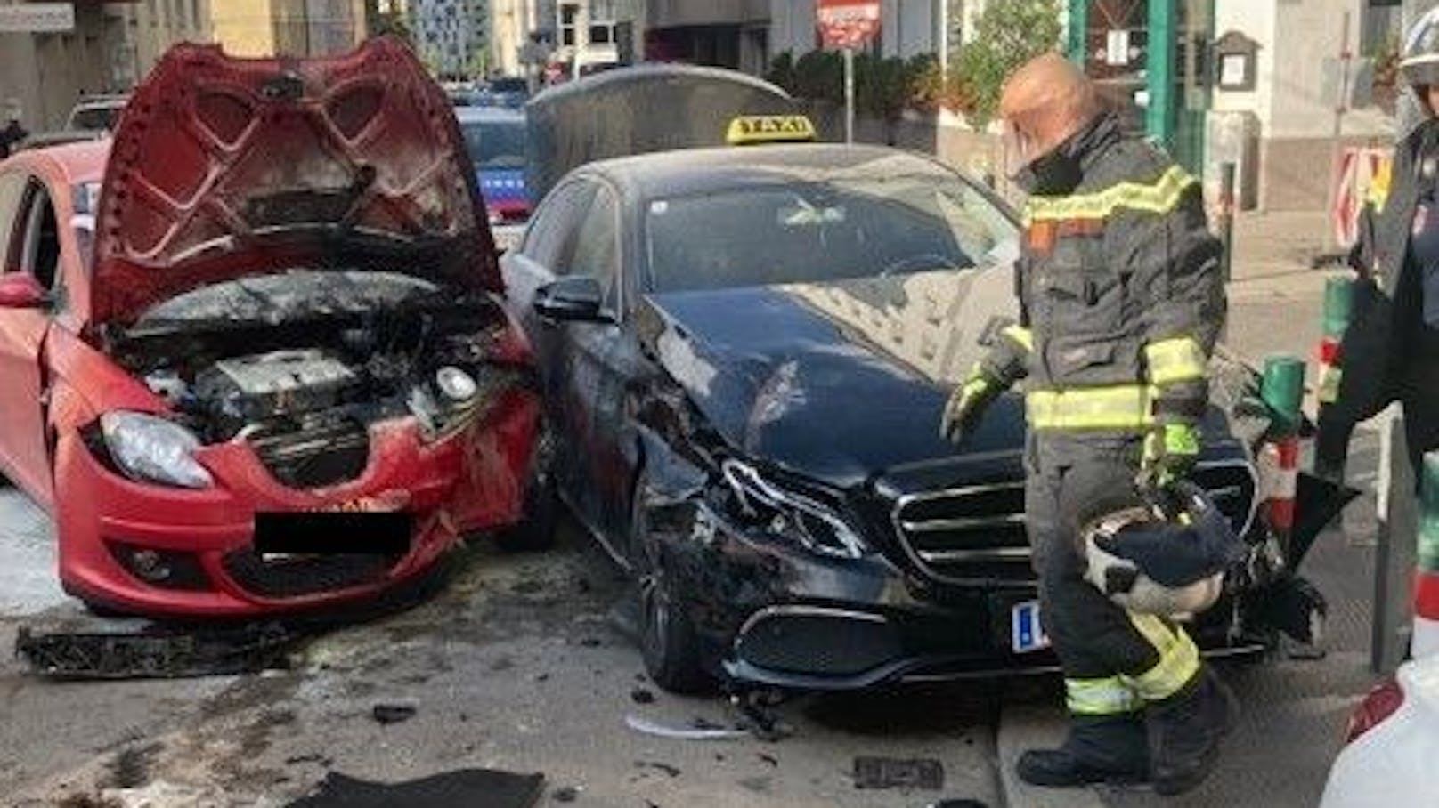 Der Unfall ereignete sich in der Nähe vom Reumannplatz.