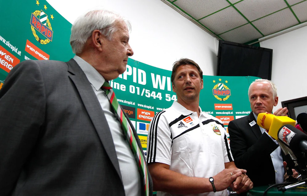 Rudi Edlinger und Zoki Barisic