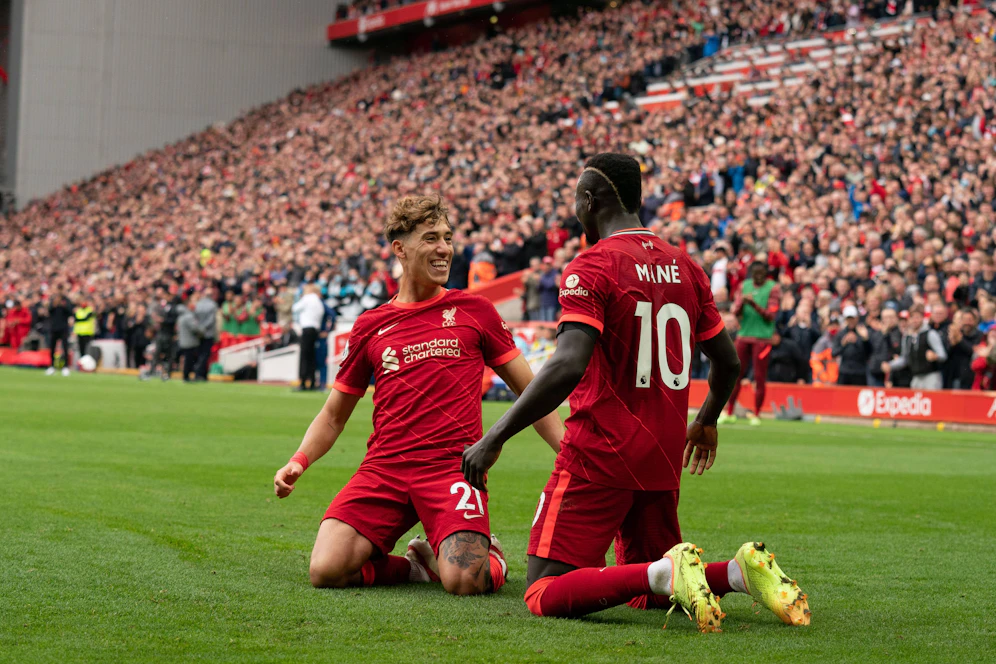 Jubel an der Anfield Road