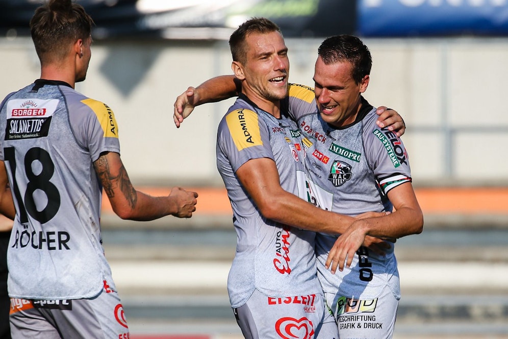 Wolfsberg gewinnt gegen die Admira. 