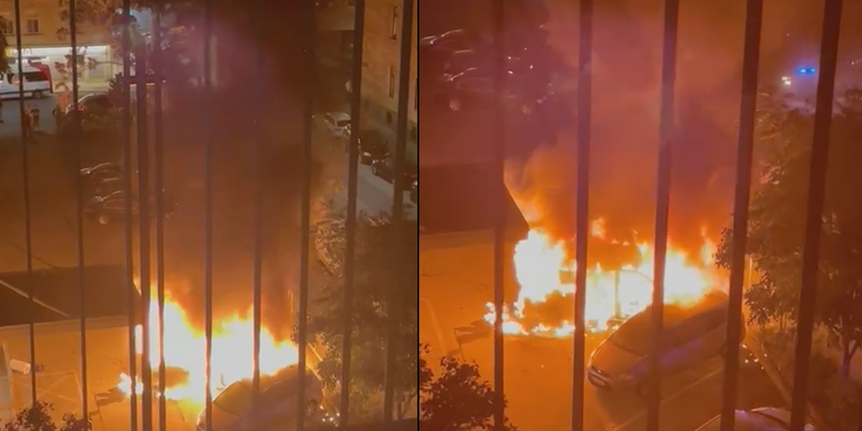 Feuer-Inferno in Wien-Favoriten