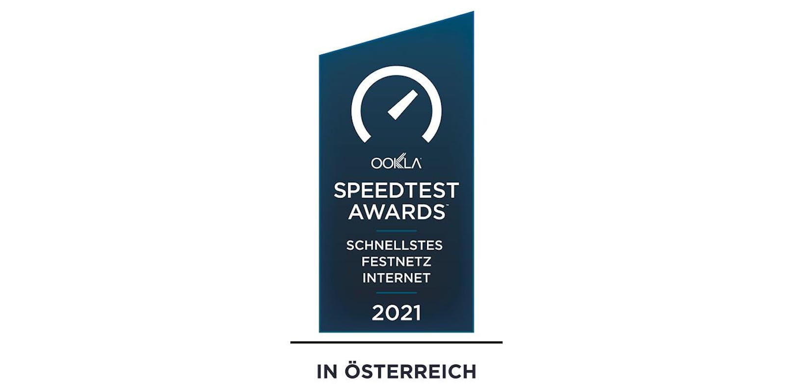 Magenta Telekom erhält eine der wichtigsten Auszeichnungen für sein österreichweites Breitbandinternet, den Ookla Speedtest Award für das schnellste Festnetz-Internet 2021.
