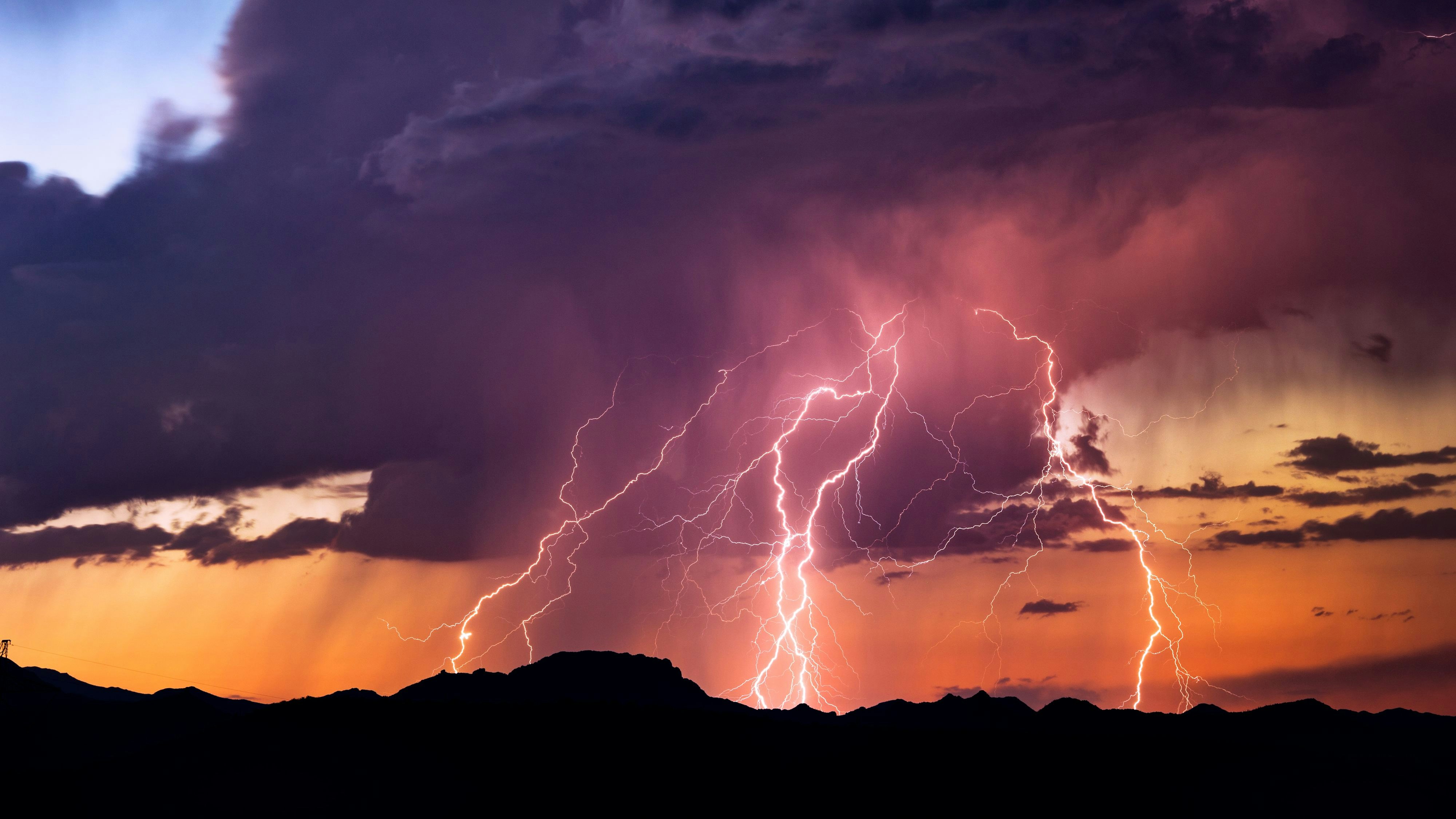 Es werden wieder heftige Gewitter in Österreich erwartet. Symbolfoto.