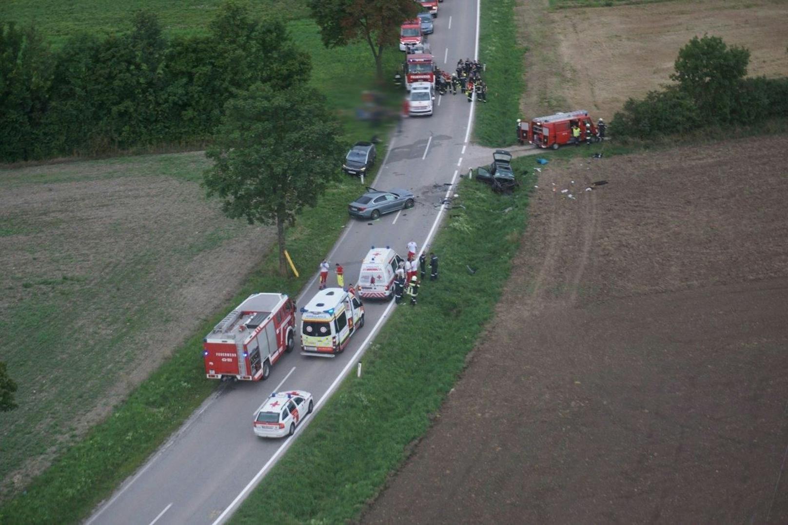 Verkehrsunfall im Bezirk Neunkirchen