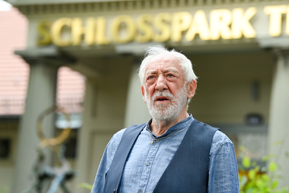 Dieter Hallervorden bei seiner Programmpräsentation im Schlosspark Theater in Berlin