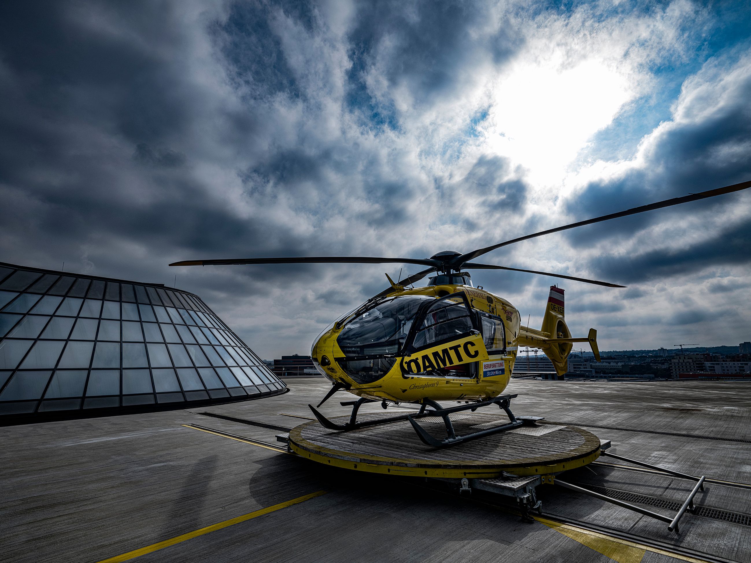Der Rettungshubschrauber Christophorus 9