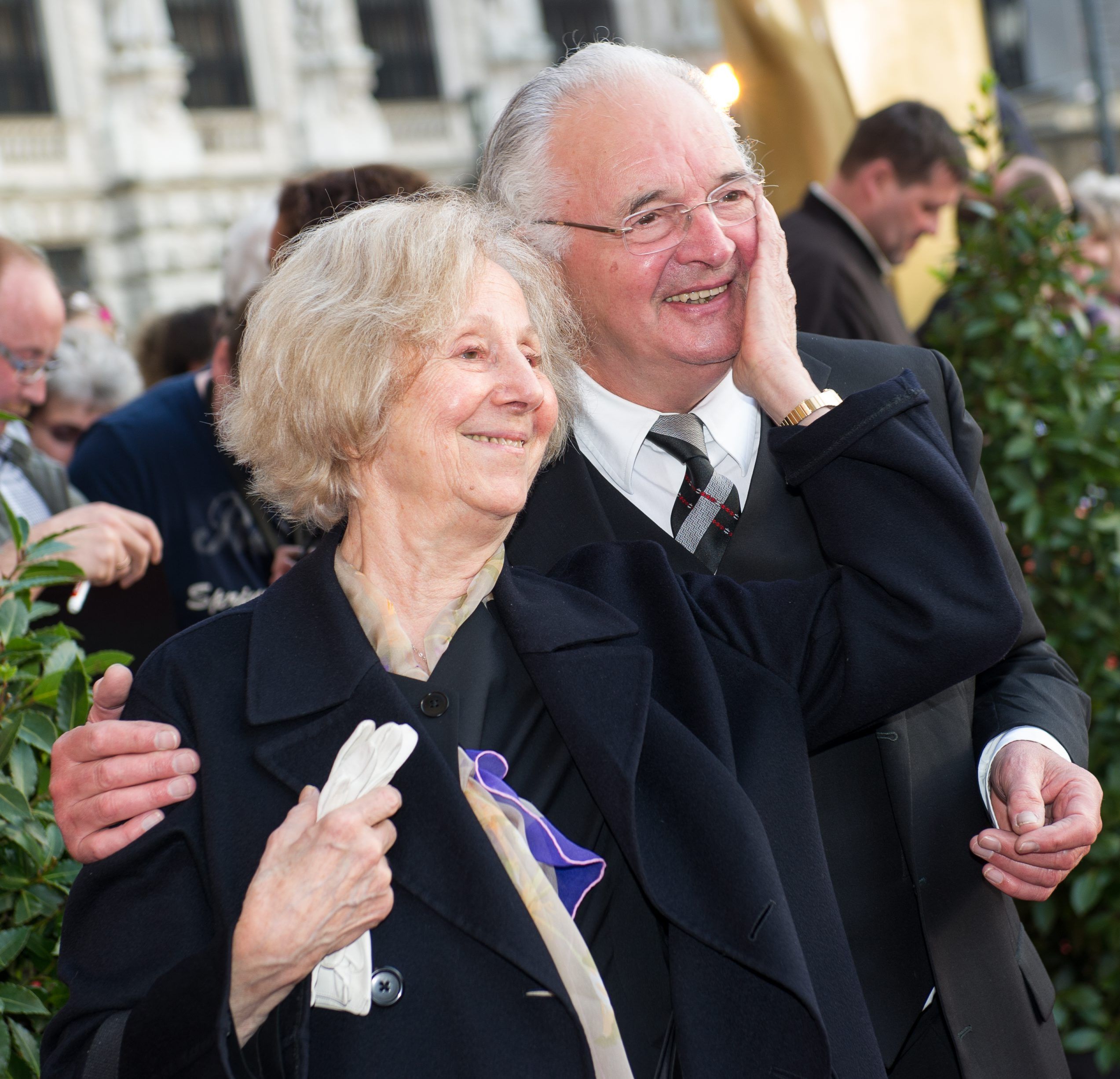 Eugen Stark mit seiner Frau Bibiana Zeller